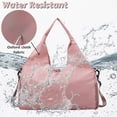 thumbnail image 5 of 2026 Yoga Gym Bag for Women, Gym Duffel Bag with Yoga Mat Holder & Shoe Compartment, Weekender Travel Tote Bag with Wet Dry Pockets (Black), 5 of 5