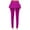 Hot Pink, variant on Annhoo Womens Tennis Skirted Leggings Trendy Polka Dots High Waisted Yoga Pants Plus Size Skorts for Running Workout