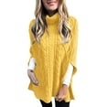thumbnail image 2 of IMENGL Robe Chandail à Manches Longues Grande Taille, Jaune TG, Taille m-2TG, 2 of 4