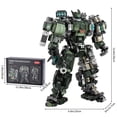 thumbnail image 2 of Juego de juguetes con bloques de construcción CSNRHG Mech Robot modelo 1403 piezas, 2 of 7