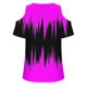 thumbnail image 4 of Camisas de Manga Corta para las Mujeres Blusa de Cuello Redondo de Impresión Casual, Top de Algodón de Imitación Ligero para el Hogar, el Uso Diario Y las Cuatro Estaciones, 4 of 4