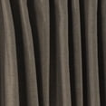 thumbnail image 6 of 3S BROTHERS Solid Linen Look Curtains Drapes Home Decorative Set of 2 Panels Linen Window Curtains Hanging Back Tap & Rod Pocket Nursery Room Bedroom Office - Mink 52"x95" Each, 6 of 7