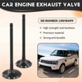 thumbnail image 4 of 8 Paris Engine Intake Valve and Exhaust Valve for 5.0 508PN V8 LR010699 LR055528, 4 of 5