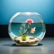 UPOUART 6Pcs Artificial Plastic Goldfish for Aquariums Realistic Tropical Fish Decoration