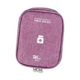 thumbnail image 1 of Bolsa de almacenamiento de medicamentos Yinane Botiquín de Primeros Auxilios Emergencia Morado, 1 of 8