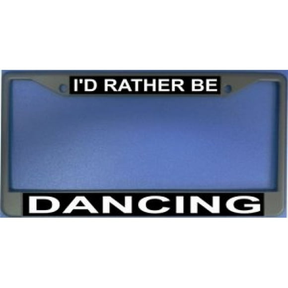 Je Préférerais Danser Plaque Photo Sans Cadre Vis avec Ce Cadre
