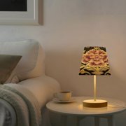 YAZAOO Table Lamp Creative Petals Of Elegance Pattern Simple Pattern Night Light