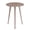 Greige, variant on MH London Konak Solid Mango Wood End Table 22 Inch Round Side Table Greige
