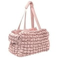 thumbnail image 1 of Bubble Vogue Ultra-Plush Fashion Designer Pet Carrier, Pink - One Size, 1 of 1