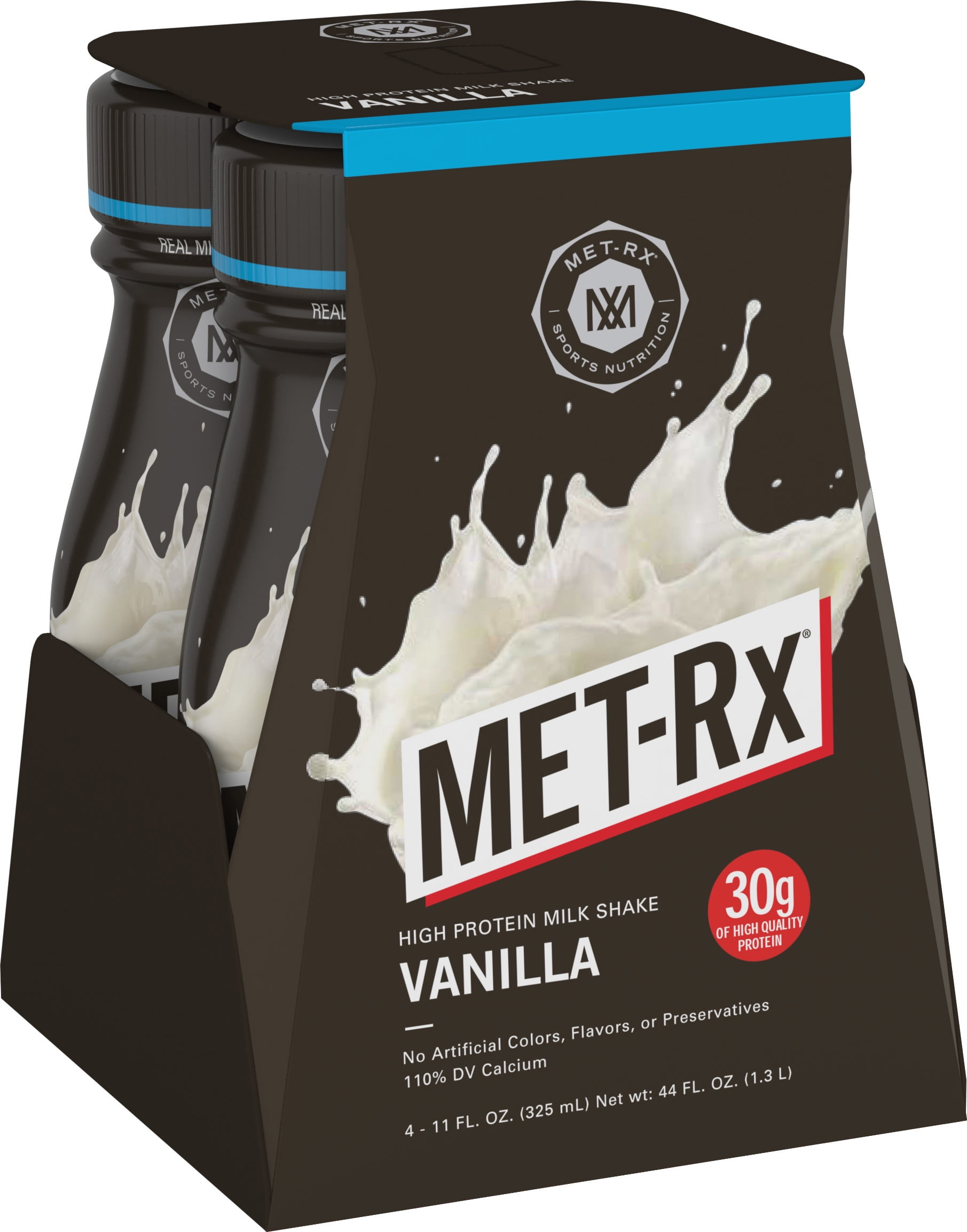 METRx® High Protein Milk Shake Vanilla, 11 ounce, 4 pack