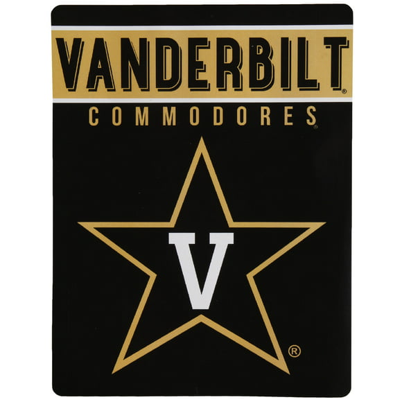 The Northwest Company Vanderbilt Commodores Basic Raschel Blanket
