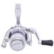 thumbnail image 4 of Carrete de pesca portátil, cañas de fundición con alambre de pescado, carrete giratorio, accesorio de pesca plateado, 4 of 10