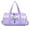 Purple, variant on ishantech Kids 11" Waterproof Ballet Duffel Bag, Purple