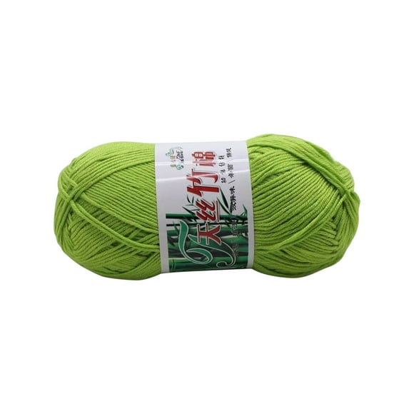 SDNall Produits de Soins de la Peau, Produits de Soins pour Bébé, Boule de Coton Laine Fibre Fil Charbon Coton Soins de la Peau Coton Près Tricot à la Main Coton de Lait Ligne pour Bébé, Balles pour Bébés