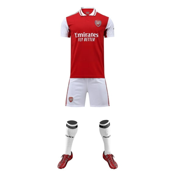 New Season 22-23 Arsenal Home Kids Adults Football Soccer Jersey Trainin Jersey Suit