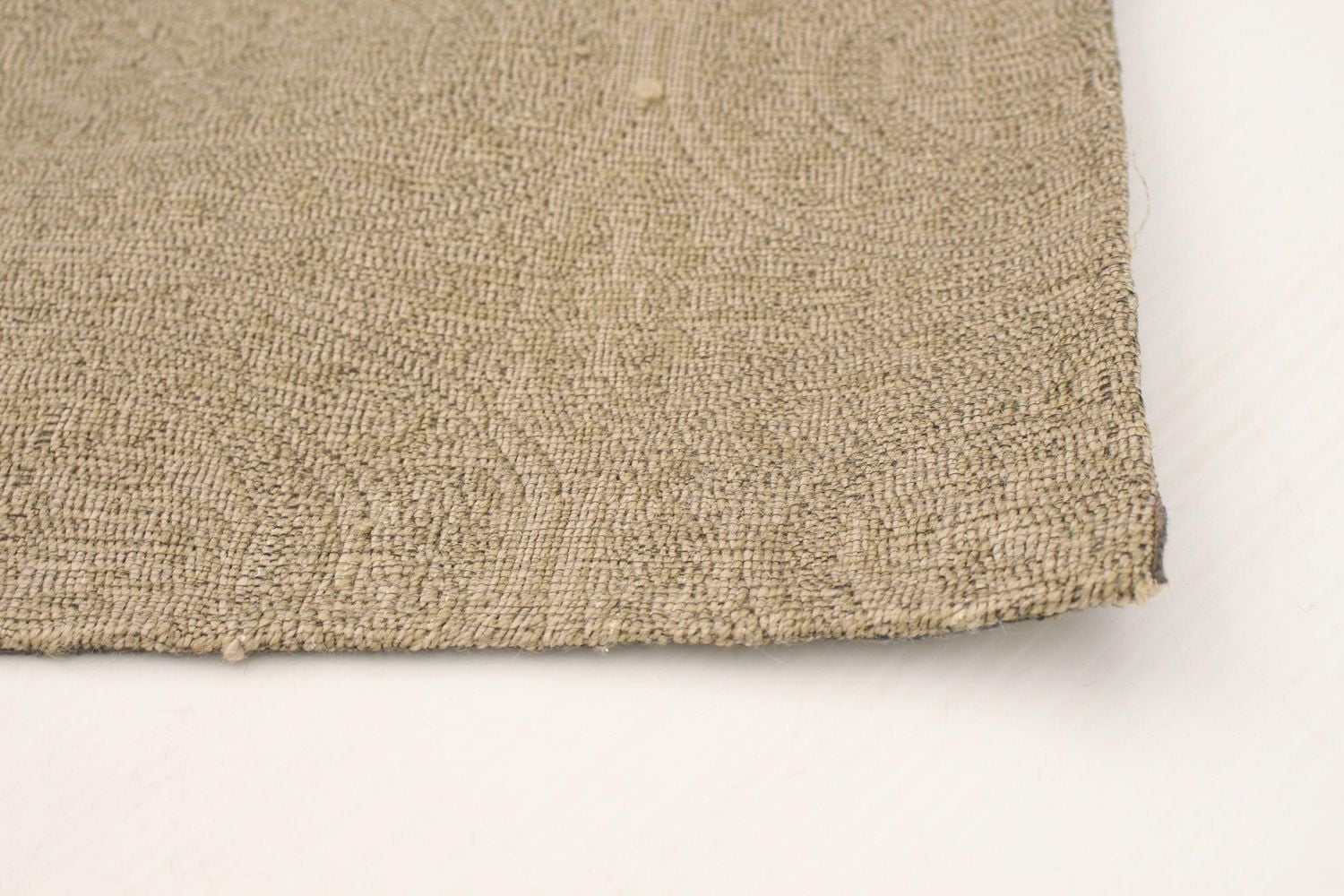 ECARPETGALLERY 5'2" x 7'5" Transitional Collage Handmade Area Rug for Living Room, Dining Room and Bedroom in Grn