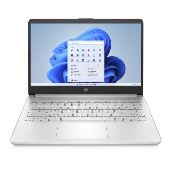 Ordinateur portable HP 14", Intel Pentium Silver N6000, 4 Go de RAM, 128 Go de SSD, argent naturel, 14-dq3030ca