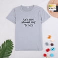 thumbnail image 2 of Gibobby Blusas Elegantes Para Niños PREGÚNTAME SOBRE MIS niños Novedad Humor divertido Camiseta con tapa Cuello redondo Camiseta de manga corta Niños de 3 a 14 años(Gris, 3-4 Años), 2 of 5