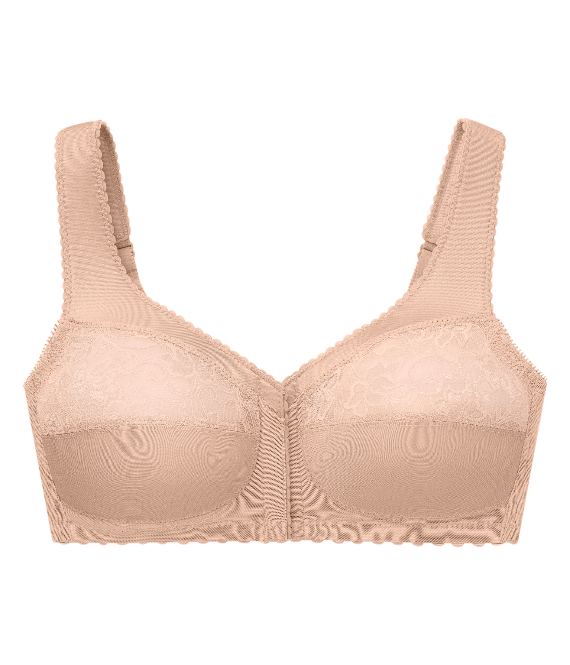 Glamorise MagicLift Front-Closure Support Wirefree Bra 1200 (Women's & Women's Plus)