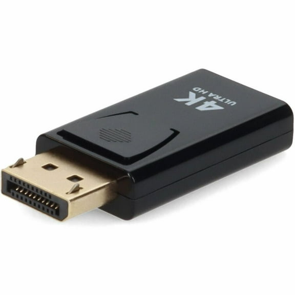 AddOn DisplayPort 1.2 to HDMI 1.3 Male to Female Black Adapter