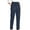 Navy, variant on Efsteb Women's Pants Fall Winter Fashion Solid Color Corduroy Harlem Pants Trousers with Pocket Gray L