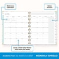 thumbnail image 5 of Blue Sky 2026-2027 Weekly and Monthly Academic Year Teacher Lesson Planner Calendar With Clipboard, July 2026 - June 2027, 8.5" x 11", Hard Cover, Wirebound, Laminated Tabs, Miah, 5 of 10