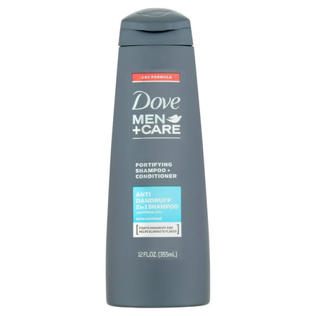 Dove Men + Care Anti pelliculaire 2 en 1 Shampooing et revitalisant, 12 oz