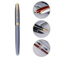 thumbnail image 4 of vnanda High-quality Metal Pen Signature Pen Comfortable Grip Metal Business Pen Smooth Writing Durable Elegant Pen for Office Home Long-lasting Pen, 4 of 8