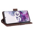 thumbnail image 5 of Case for Samsung Galaxy S20 Cover Adjustable Detachable Card Holder Magnetic closure Leather Wallet Case - Brown, 5 of 5