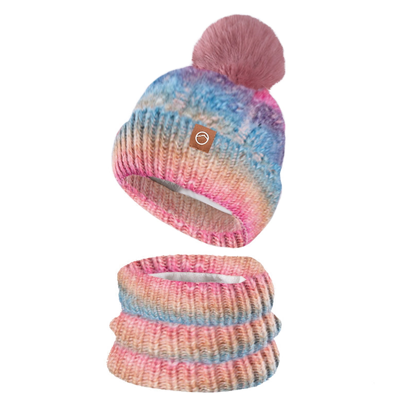 Wancir Women Winter Peruvian Cover Ears Beanie Hat Ear Flaps Sherpa Ski Snow Hats Knit Fleece Lined