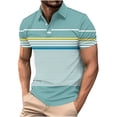 thumbnail image 2 of Abomasnow Men's Golf Shirts Short Sleeve Quick Dry Performance Shirts Moisture Wicking Casual Print Collared Tops M-3XL, 2 of 5