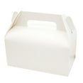 thumbnail image 4 of 20PCS Cake Boxes Collapsible Dessert Packaging Box Bakery Box with Handle, 4 of 9