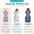 thumbnail image 3 of Saco de dormir para bebé Love to Dream Swaddle UP 1.0 TOG Recién Nacido, 3 of 9