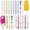 Multi-color, variant on 20 Pieces Popsicle Mold Sticks,Reusable Acrylic Popsicle Sticks,4.5 Inch Colorful DIY Ice Pop, Cake Pop,Lollipop Sticks,Kids Handicraft,Candy Desert Making Crafts(Color mixing)