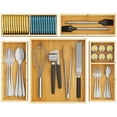 thumbnail image 6 of Lifewit Drawer Organizer Set 5 Pack (11 Grid), Adjustable Bamboo Wooden Dividers, 6 of 10