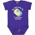thumbnail image 3 of Inktastic Gigi Loves Me to the Moon and Back Boys or Girls Baby Bodysuit, 3 of 5