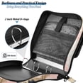 thumbnail image 4 of FORMRS Zipper Binder with Shoulder Strap 2-inch Ring 500 Sheet Capacity File Bag, Abstract Landscape, 4 of 5