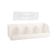 thumbnail image 4 of Caja de almacenamiento para baño, contenedor para guardar manualidades, caja de almacenamiento de datos para calcetines Blanco, 4 of 9