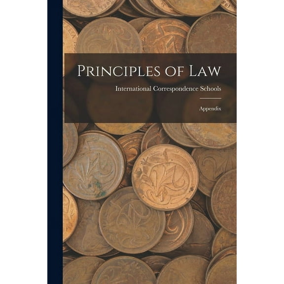 Principles of Law: Appendix (Paperback)