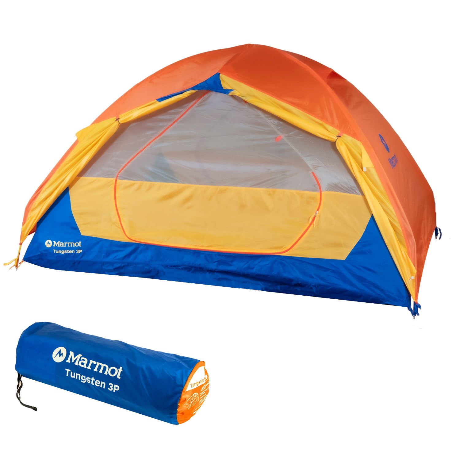 マーモット ユニセックス - 大人用 タングステン UL ハッチバック 3P テント、ダークシトロン/シトロネル、ワンサイズ : MARMOT Tents タングステン UL : スポーツ＆アウトドア