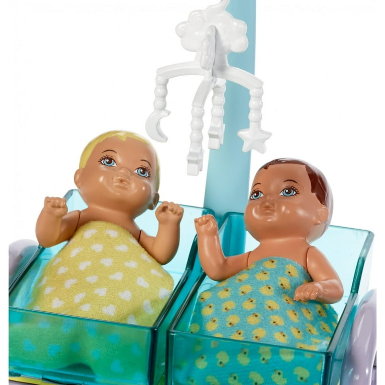 Barbie doll with twin babies sale
