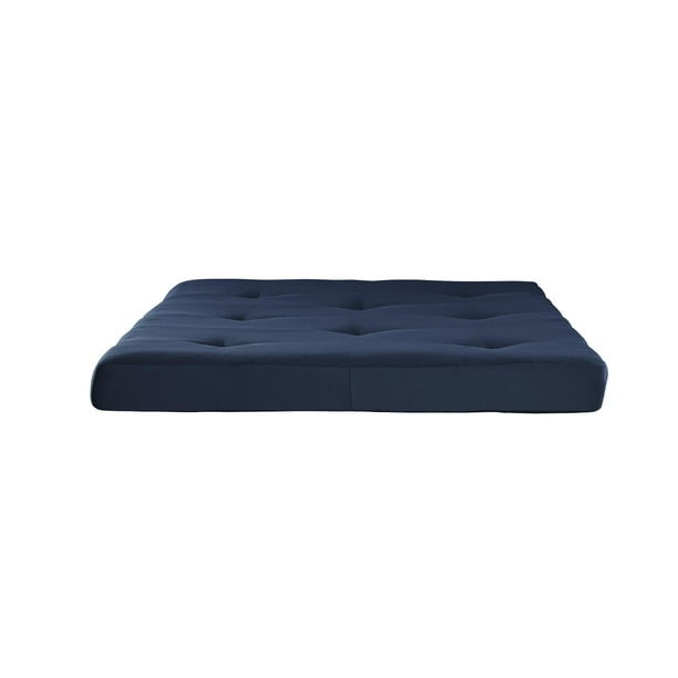Mainstays 6" Tufted Futon Mattress, Indigo Essence