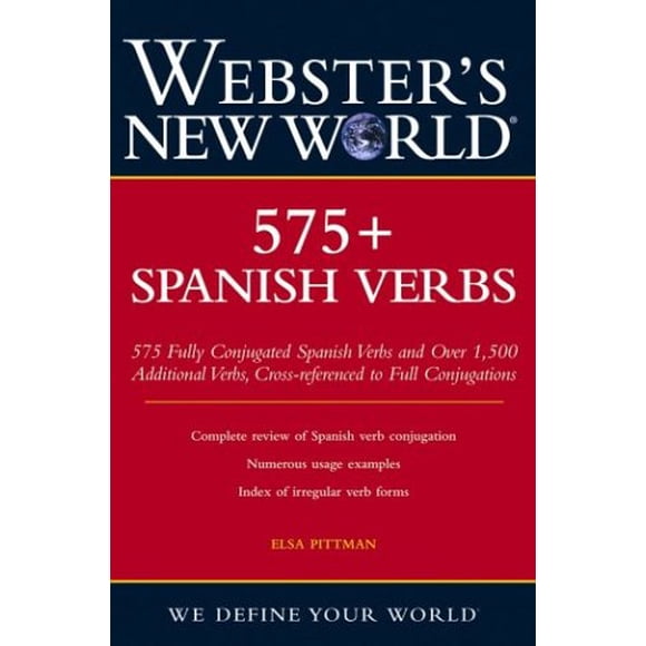 Webster's New World 575+ Spanish Verbs