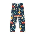 thumbnail image 4 of Disketp Colorful Mushrooms Men'S Pajama Pants - Ultra Soft Fleece Sleep And Lounge Pants (Size: S-Xxl), 4 of 9
