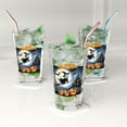 thumbnail image 3 of Happy Halloween West Highland White Terrier Witch Pumpkins Bats 16oz Pint Beer Glass Mug Westie Westy Dog Lover Beer Glasses Cup - 13012, 3 of 5