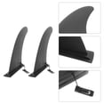 thumbnail image 2 of FRCOLOR fin Black Plastic Surfboard fin for Outdoor Use Improves Stability and Tracking Compatible with Inflatable Boards 2 Pieces,8.66"X7.09"X1.38", 2 of 4