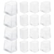 thumbnail image 1 of 16 pares de protectores de talón transparentes, protectores de punta de talón antideslizantes para zapatos de tacón alto., 1 of 5