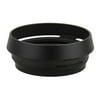FujiFilm 49mm Filter Adapter Ring and Lens Hood for Fujifilm Cameras (Black)