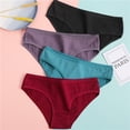 thumbnail image 4 of Todo Me Panty Algodón Ropa Interior De Color Sólido Para Mujerpangjing, 4 of 4