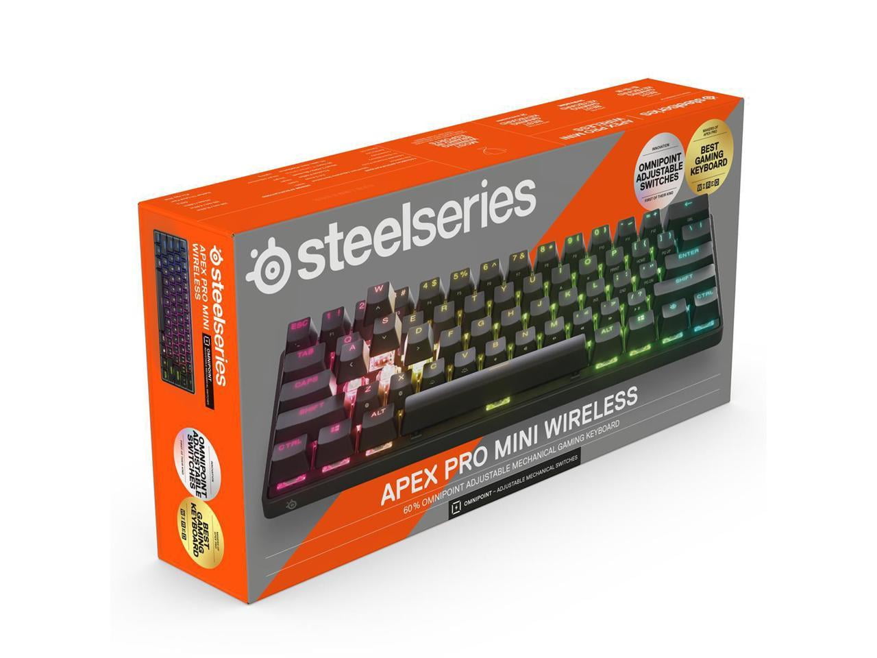 SteelSeries Apex Pro Mini (Wireless) test: Review of the small keyboards